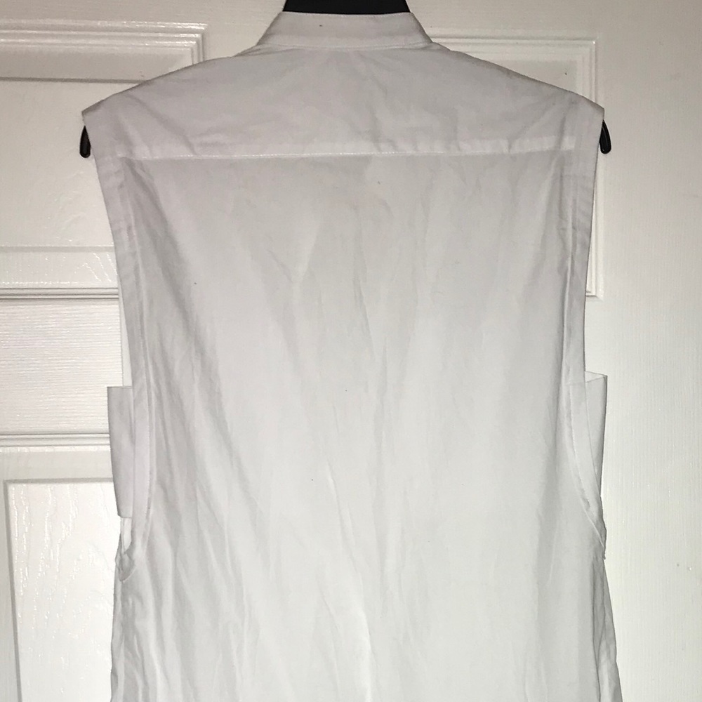 TOME sleeveless white shirt dress - Picture 5 of 8